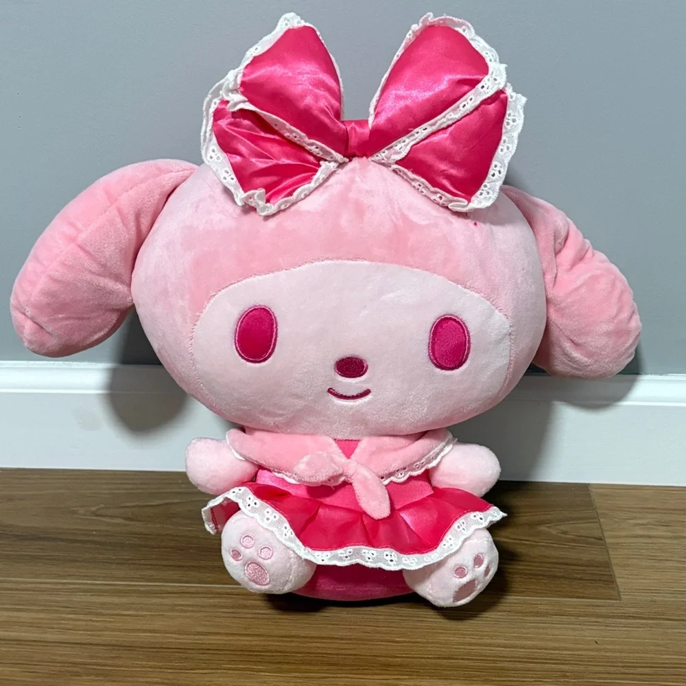 ♡ My Melody pink plushie! ૮꒰ ˶• ༝ •˶꒱ა ♡ - Picture 2 of 9